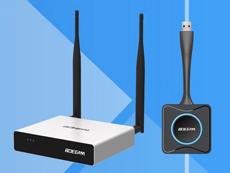 普及版 单画面；  (1主 机+1按键)  2K 单画面投屏